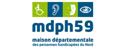 logo de la marque MDPH du Nord
