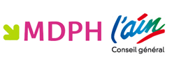 logo de la marque MDPH de l'Ain