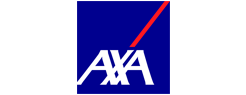 logo de la marque AXA (Assurance et Banque).